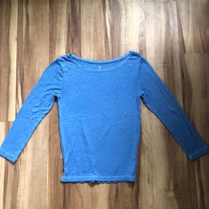 Cropped three quarter sleeve